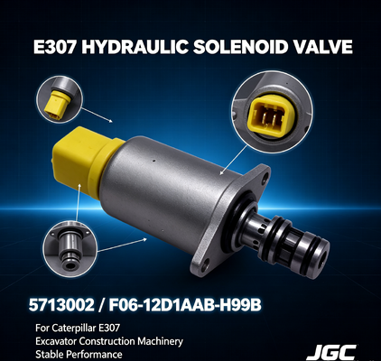 For 571-3002 5713002 Excavator  E307 Hydraulic Solenoid Valve F06-12D1AAB-H99B