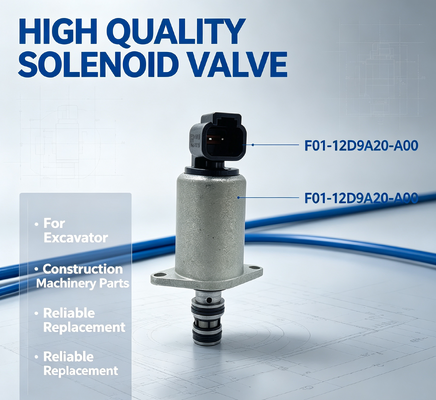 High Quality Solenoid Valve F01-12D9A20-A00 Is Suitable for Excavator Construction Machinery Parts