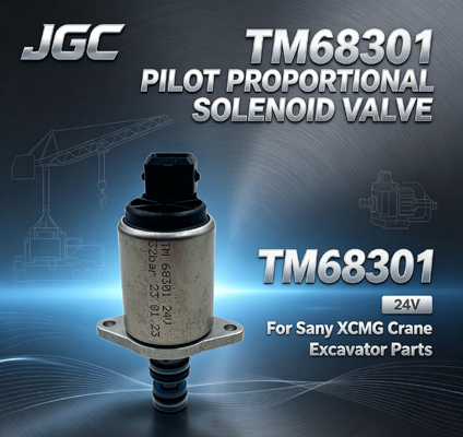 STAR ZEBRA TM68301 Excavator Parts New Thomas Pilot Proportional Solenoid Valve for Sany XCMG Crane 24V for Retail Industries