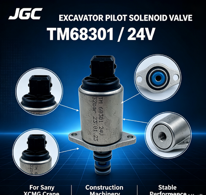 STAR ZEBRA TM68301 Excavator Parts New Thomas Pilot Proportional Solenoid Valve for Sany XCMG Crane 24V for Retail Industries