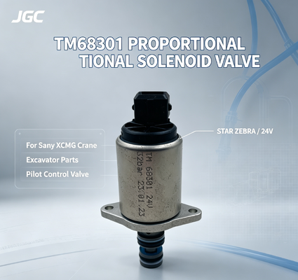 STAR ZEBRA TM68301 Excavator Parts New Thomas Pilot Proportional Solenoid Valve for Sany XCMG Crane 24V for Retail Industries