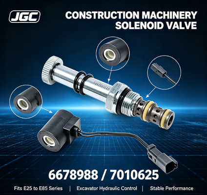 Solenoid Valve 6678988 7010625 for Excavators E25 E26 E27 E27Z E32 E32i E34 E35 E35i E35Z E37 E42 E45 E50 E55 E85