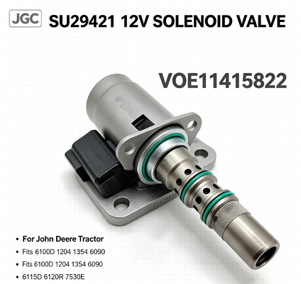SU29421 VOE11415822 12V Solenoid Valve for Tractor 6100D 1204 1354 6090 6115D 6120R 7530E Agricultural Machinery Part