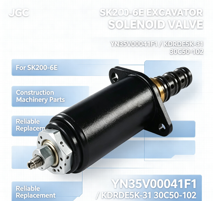 Excavator Solenoid Valve SK200-6E YN35V00041F1 KDRDE5K-31 30C50-102