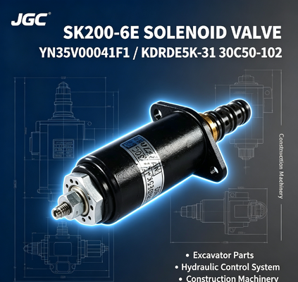 Excavator Solenoid Valve SK200-6E YN35V00041F1 KDRDE5K-31 30C50-102