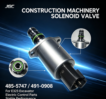 Belparts Excavator Electric Parts E323 Solenoid Valve 485-5747 491-0908