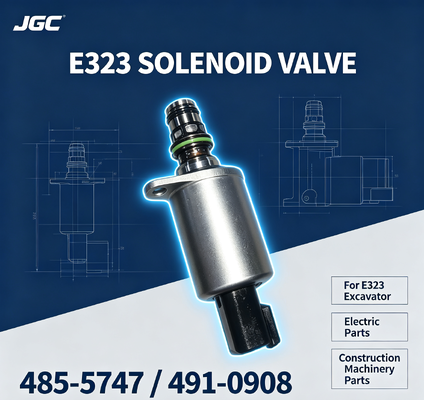 Belparts Excavator Electric Parts E323 Solenoid Valve 485-5747 491-0908