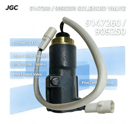Ex120 Ex200-3 Ex200-2 Ex200-5 Proportional High Speed Solenoid Valve 9147260 9098250 Excavator pilot Solenoid Valve for Hitachi