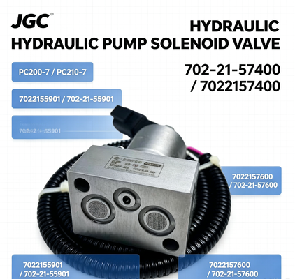 PC200-7 PC210-7 7022155901 7022157600 702-21-55901 702-21-57600  7022157400 Hydraulic Pump Solenoid Valve
