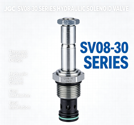 SV08-30 Series Threaded Cartridge Hydraulic Solenoid Valve