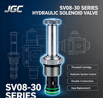 SV08-30 Series Threaded Cartridge Hydraulic Solenoid Valve