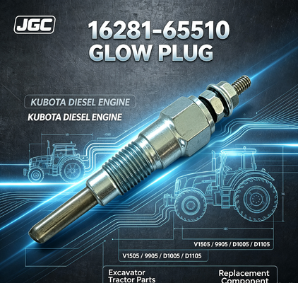 16281-65510 Glow Plug for Kubota Diesel Engine V1505 D905 D1005 D1105 Excavator Tractor Replacement Parts