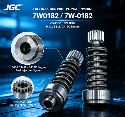 7W-0182  Brand New Excavator Parts Fuel Injection Pump Plunger Suitable for 3408 3412 3412C Engine Excavator Parts
