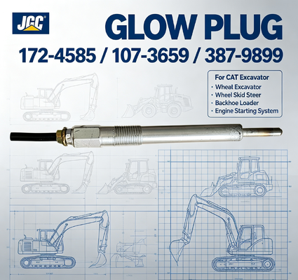 172-4585 107-3659 387-9899 Glow Plug Fitting for CAT Excavator Wheel Skid Steer Backhoe Loader