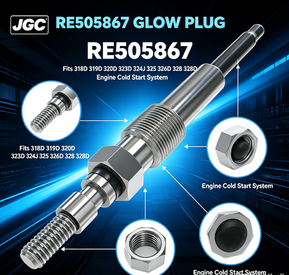 318D 319D 320D 323D 324J 325 326D 328 328D  Glow Plug RE505867 Fits .  Machinery Engine Parts