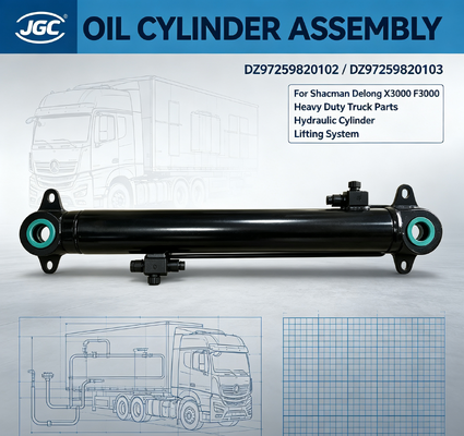 DZ97259820102 DZ97259820103 Oil Cylinder Assembly for Shacman Delong X3000 F3000