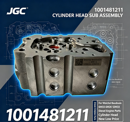 1001481211  New Low Price Cylinder Head Sub Assembly  Cylinder Head for Weichai Baudouin 6M33 6M26 12M33 Diesel Engines