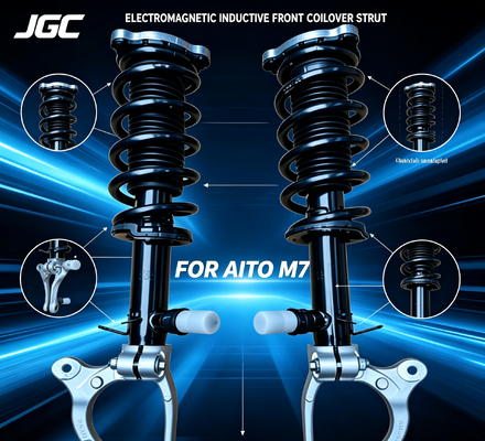 104436300FElectromagnetic Inductive Front Coilover Strut Assembly with Adjustable Damping Shock Absorbers for AITO M7 Vehicle Suspension
