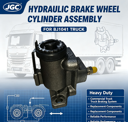 BJ1041   Heavy Duty Hydraulic Brake Wheel Cylinder Assembly for Commercial  Truck Braking System Replacement Components