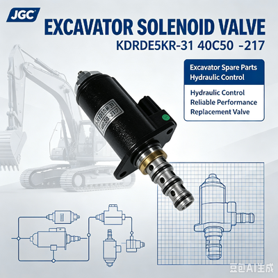 KDRDE5KR-31 40C50 -217 SOLENOID VALVE Suitable for Excavator Spare Parts