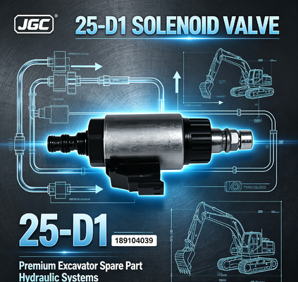 25-D1 Solenoid Valve (189104039) - Premium Excavator Spare Part for Hydraulic Systems