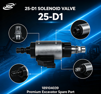 25-D1 Solenoid Valve (189104039) - Premium Excavator Spare Part for Hydraulic Systems