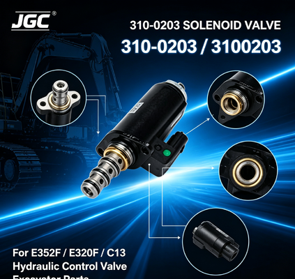 310-0203 3100203 EXCAVATOR SOLENOID VALVE for E352F E320F C13 HYDRAULIC SOLENOID VALVE