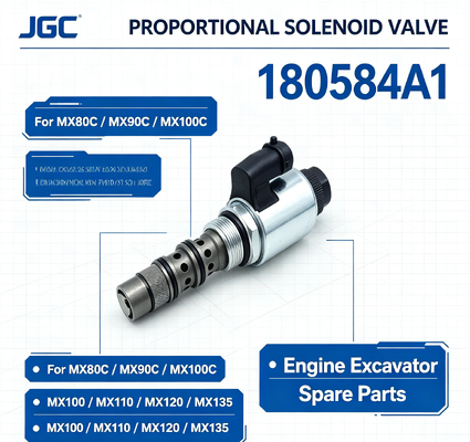 180584A1 Proportional Solenoid Valve for MX80C MX90C MX100C MX100 MX110 MX120 MX135 Engine Excavator Valve Spare Parts