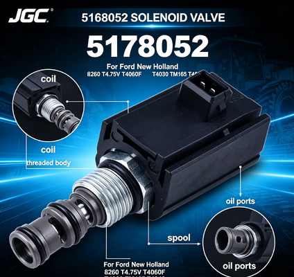 5168052 Excavator Parts Solenoid Valve for ford New Holland 8260 T4.75V T4060F T4030 TM165 T4040
