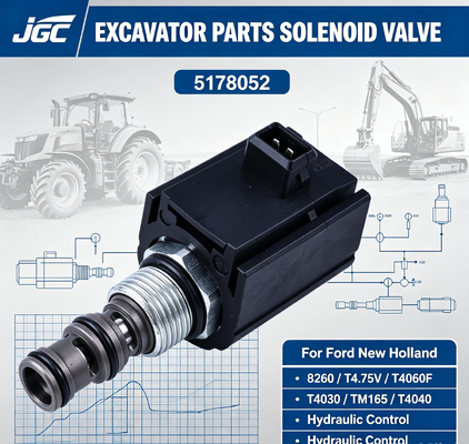 5168052 Excavator Parts Solenoid Valve for ford New Holland 8260 T4.75V T4060F T4030 TM165 T4040