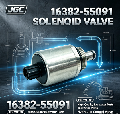 16382-55091High Quality Excavator Solenoid Valve  for W1130