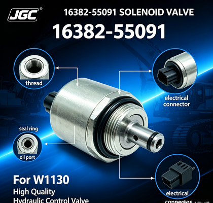 16382-55091High Quality Excavator Solenoid Valve  for W1130