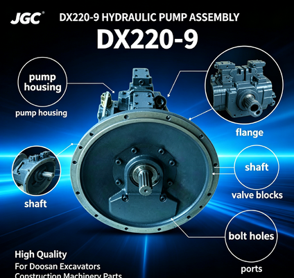 DX220-9 High Quality Old Style Hydraulic Pump Assembly for Doosan Excavators Construction Machinery Parts