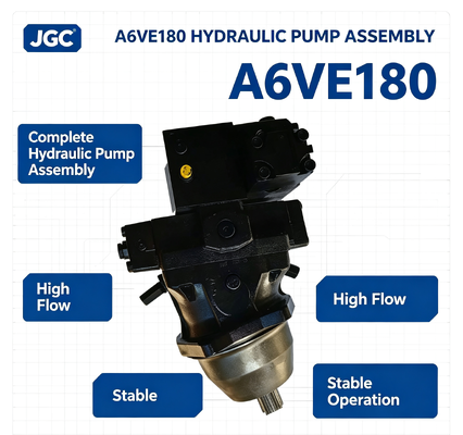 A6VE180 Complete Hydraulic Pump Assembly High Flow Stable Operation