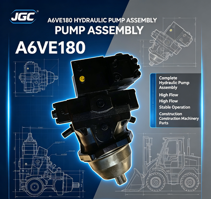 A6VE180 Complete Hydraulic Pump Assembly High Flow Stable Operation
