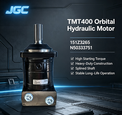 TMT400 | 151Z3265 | N50333751  Orbital Hydraulic Motor  for Excavator Skid Steer Harvester Heavy Duty Low Speed High Torque Motor