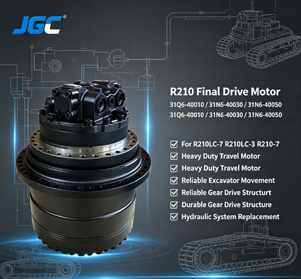 R210LC-7 R210LC-3 R210-7  Excavator Parts R210LC-7 R210 Final Drive Hydraulic Motor 31Q6-40010 31N6-40030 31N6-40050
