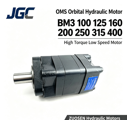 High Torque Low Speed OMS Orbital Motors ZUOSEN Hydraulic Motors BM3 100 125 160 200 250 315 400