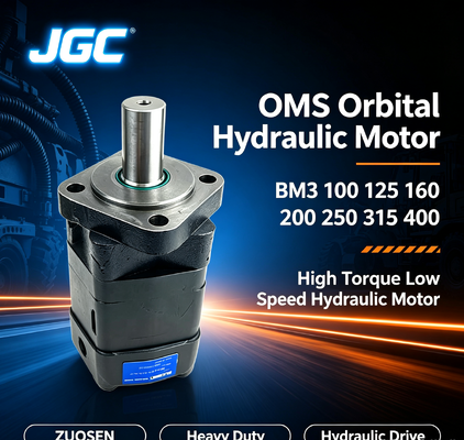 High Torque Low Speed OMS Orbital Motors ZUOSEN Hydraulic Motors BM3 100 125 160 200 250 315 400