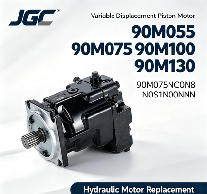 90M055 90M075 90M100 90M130 Hydraulic Motor90M075NC0N8 N0S1N00NNN Variable Displacement Piston Motor