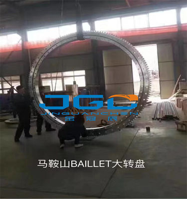 Komatsu PC200 Excavator Slewing Bearing Support Turn The Big Wheel
